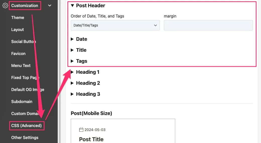 Image in a image block
