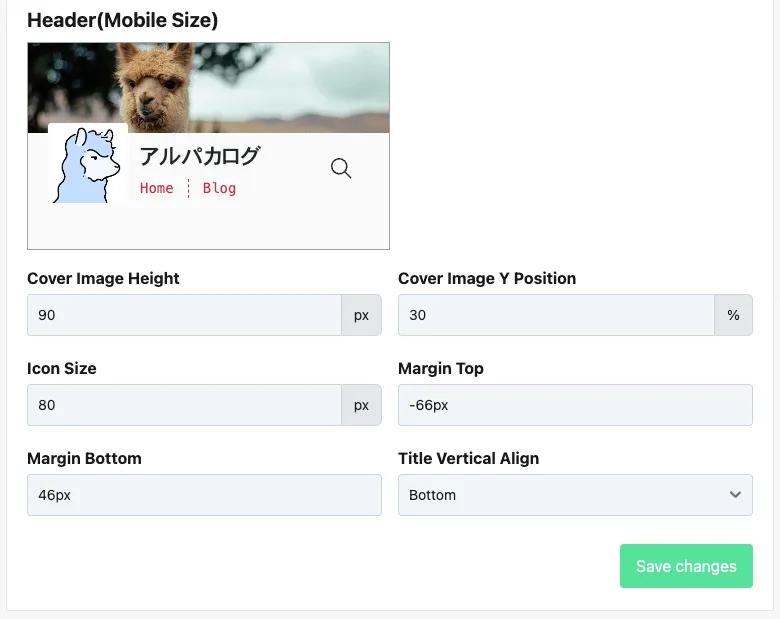 Image in a image block